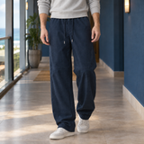 Ralph-Flynn Relaxed Pants - Navy Blue