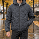 Tancred-Grant Quilted Jacket - Gray