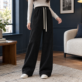 Evelina-Louise Wide Leg Pants - Black