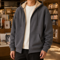 Zippered Lambswool Jacket