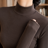 Alina Mock Neck Top - Lead Product Detail
