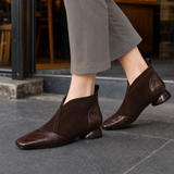 Giuliani Suede Boots - Brown