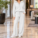 Veronique-Jane Relaxed Set - White