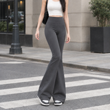 Ancelin-June Flared Pants - Gray