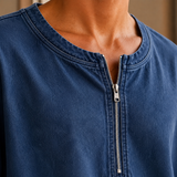 Keaton Half Zip Top - Lead Product Detail