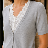 Ada Lace-Trim Sweater - Lead Product Detail