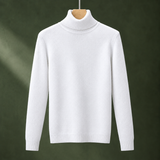 Teresa Turtleneck Sweater - White