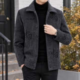 Sigmund Patterned Jacket - Dark Gray