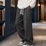 Bradley-York Wide Leg Pants - Dark Gray