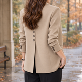 Rebekah-Rae Tailored Blazer - Khaki