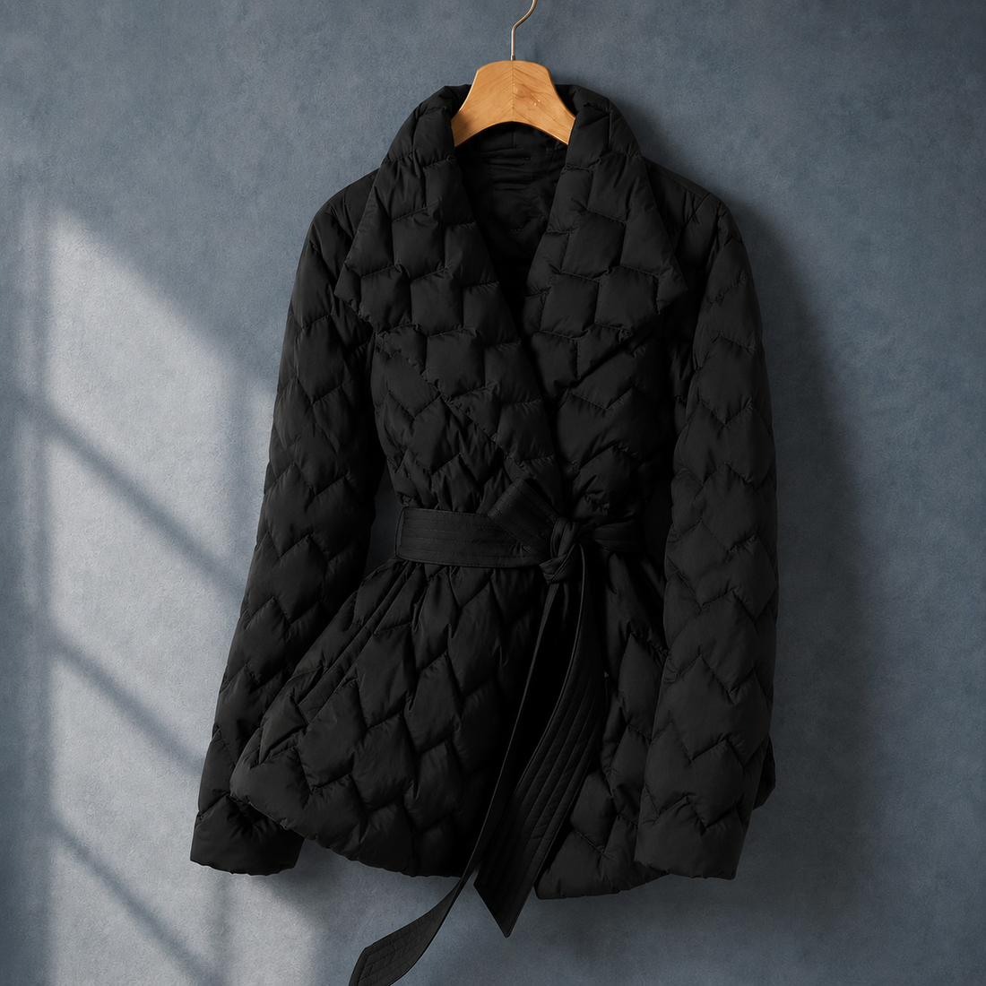 Mina-Kate Quilted Jacket - Black