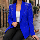 Sofia-Jane Embellished Blazer - Blue