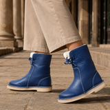Ardenti Lace-Up Boots - Blue