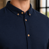 Lorcan Button-Down Shirt - Lead Product Detail