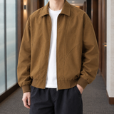 William-Flynn Zip Jacket - Brown