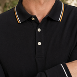 Kit Tipped Polo Sweater - Lead Product Detail