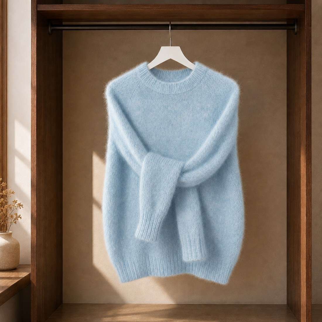 Tabitha-Jade Brushed Sweater - Dream Blue