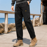 Arlo-Miles Relaxed Cargo Pants - Black