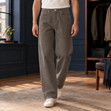 Ramsey-Wren Straight Leg Jeans - Brown