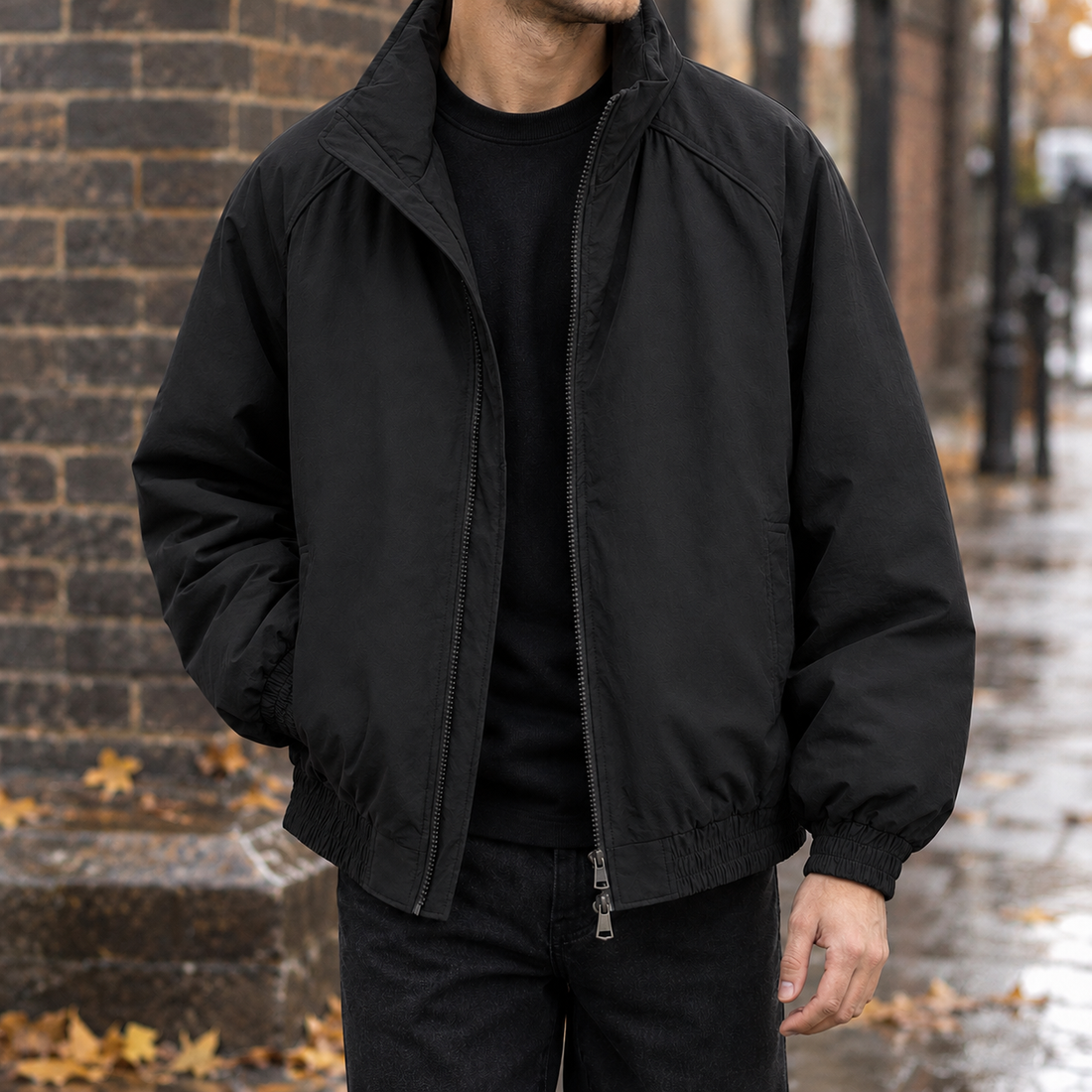 Charles-Grant Utility Jacket - Black