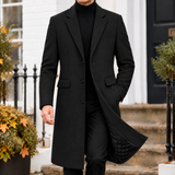 Argus Tailored Overcoat - Black