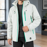 Otto-Grey Utility Jacket - Off White