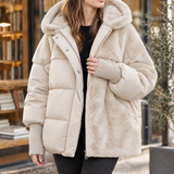 Zelie Panelled Jacket - Apricot