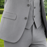 Percival Tailored Suit - Lead Product Detail