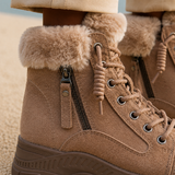 Vinci Cuffed Boots - Lead Product Detail