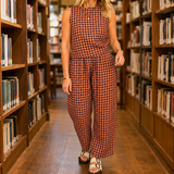 Elara-June Relaxed Set - Orange