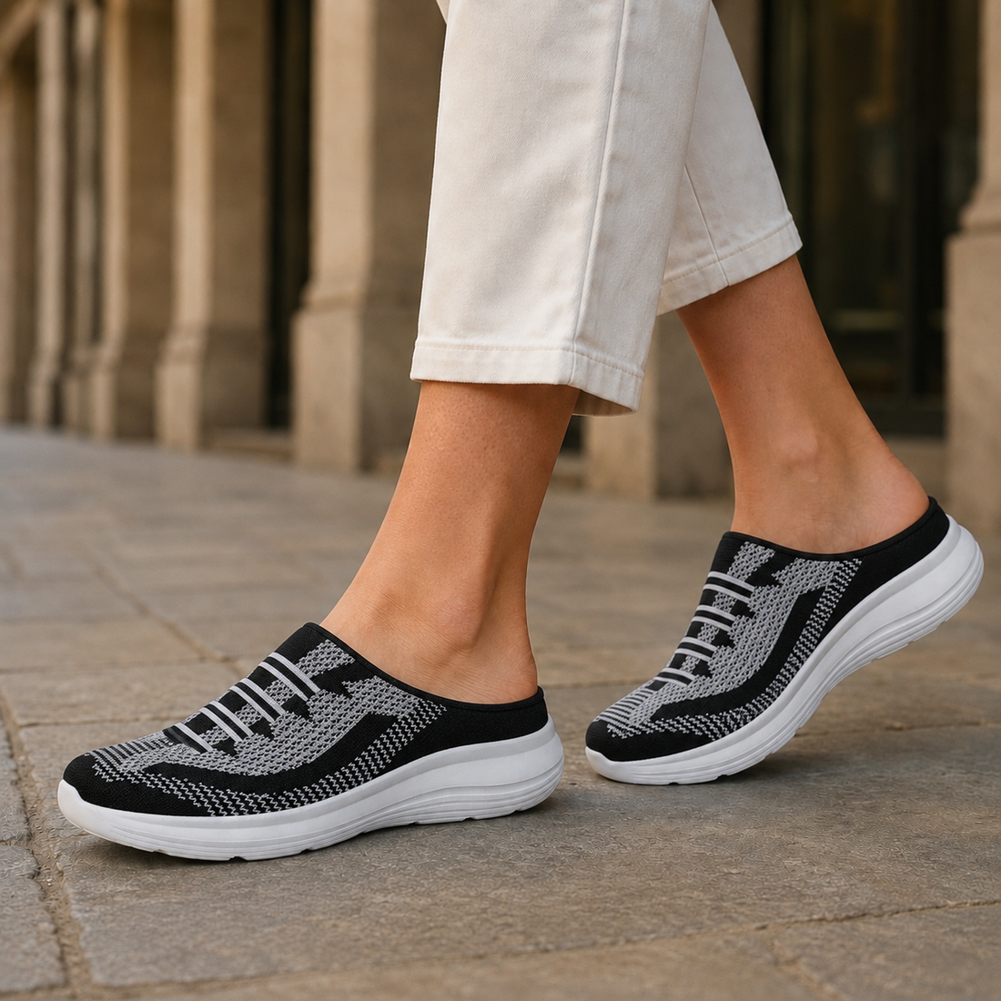 Bellucci Slip-On Sneakers - Black