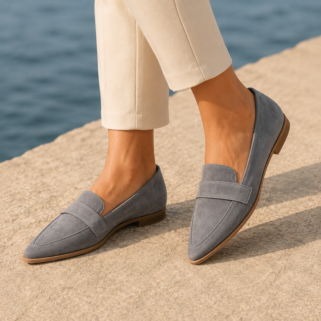 Brescia Orthopedic Loafers - Gray