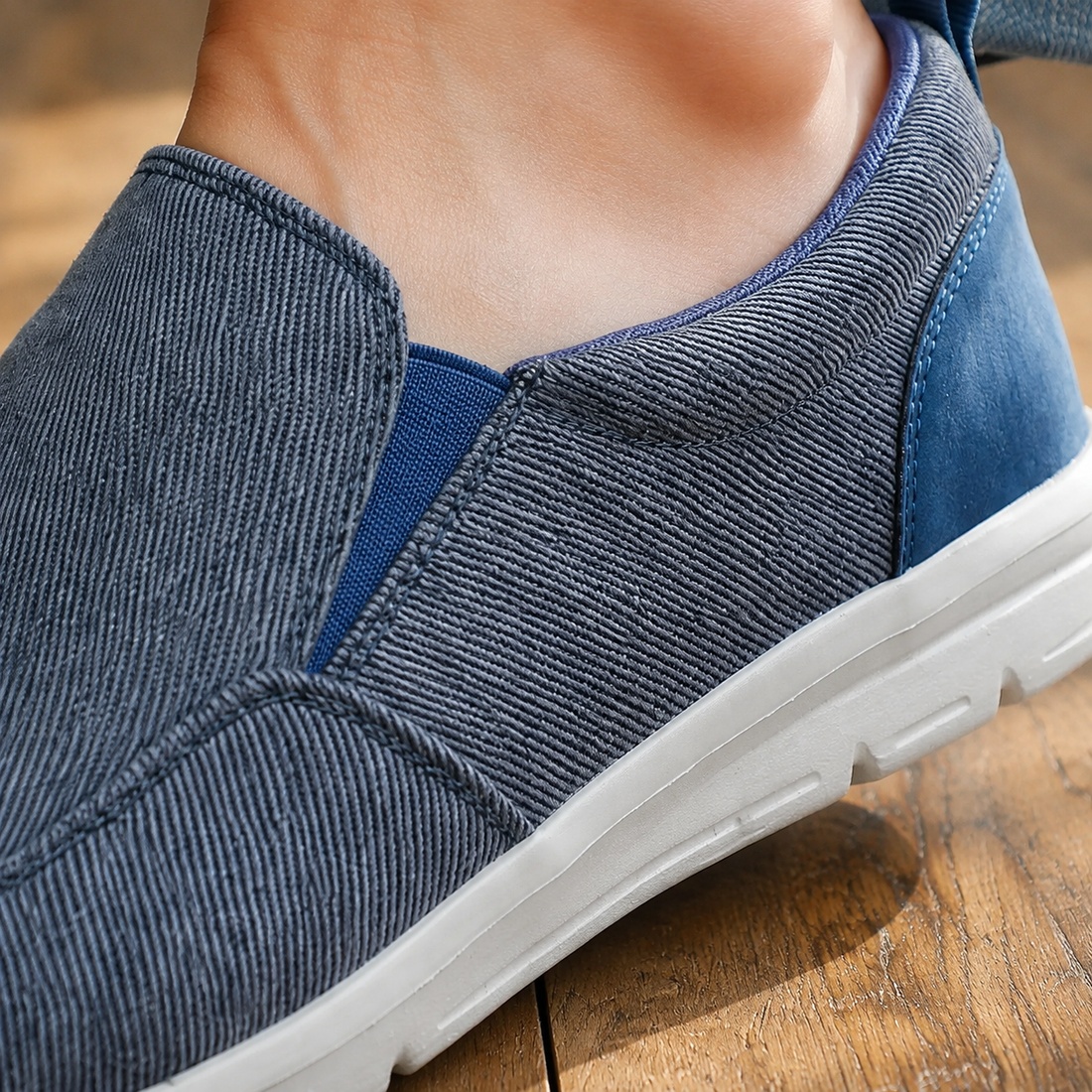 Santoro Slip-On Shoes - Lead Product Detail
