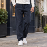 Leopold-Ellis Straight Leg Pants - Blue