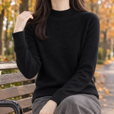 Aiglon-Elise Wool Sweater - Black