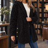 Grace-Jane Hooded Jacket - Black