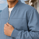 Hadrian Bomber Jacket - Lead Product Detail