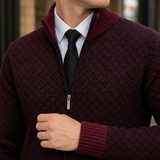 Marco Zip Sweater - Lead Product Detail