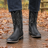 Falcone-Firenze Western Boots - Black