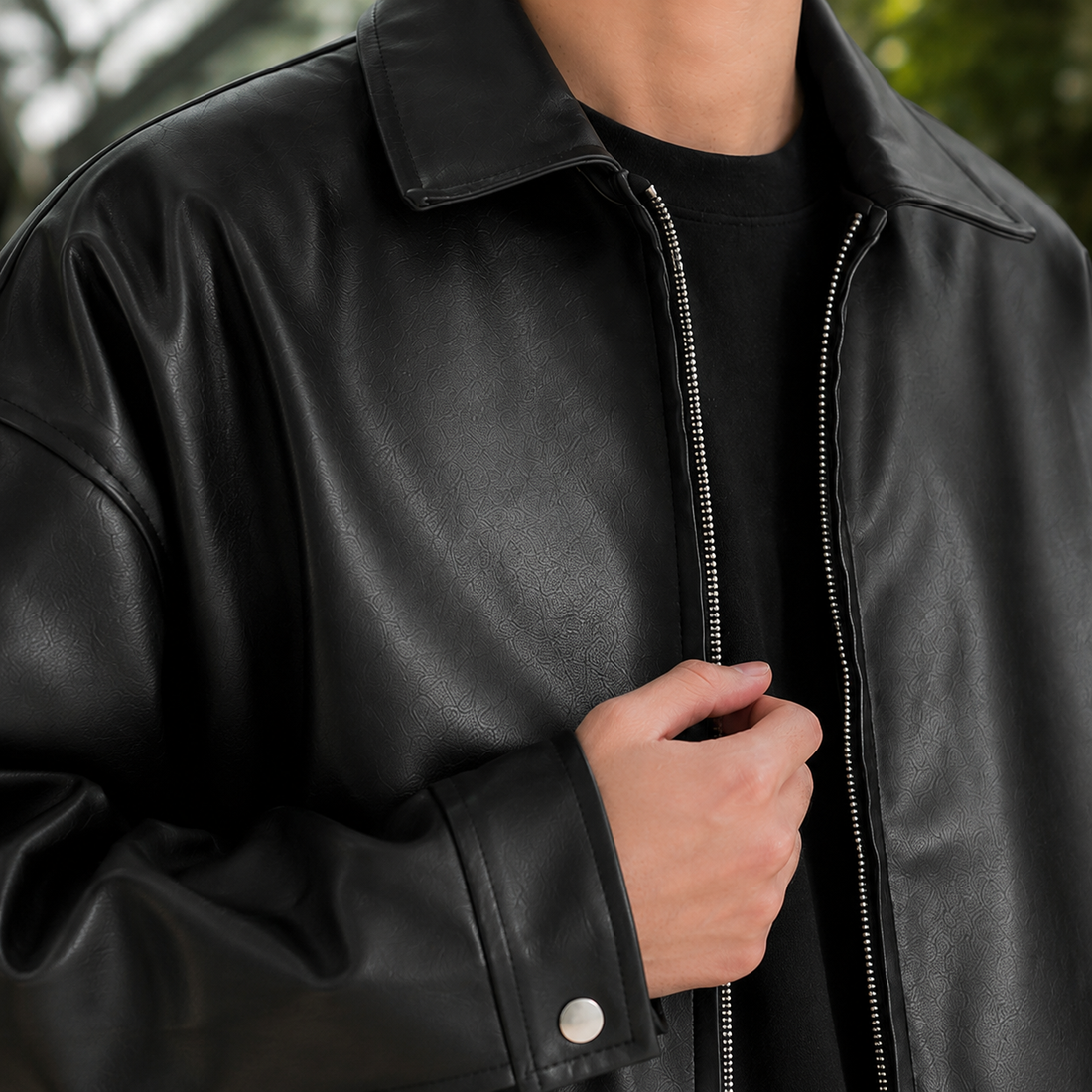 Harlan Oversized Jacket - Lead Product Detail