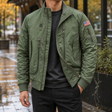 Elias-James Pilot Jacket - Army Green