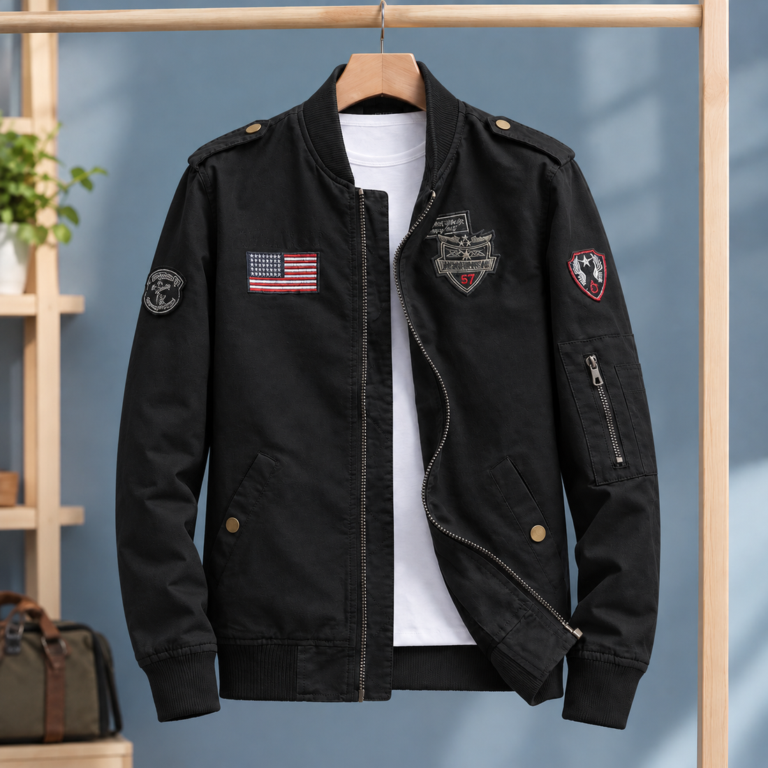 Octave-Wade Utility Jacket - Black