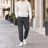 Raoul-Ellis Relaxed Joggers - Dark Gray