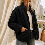 Emilia-Faye Quilted Jacket - Black