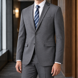 Anselm-Scott Tailored Blazer - Gray Two- Single