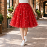 Odalys Star Tutu Skirt - Red