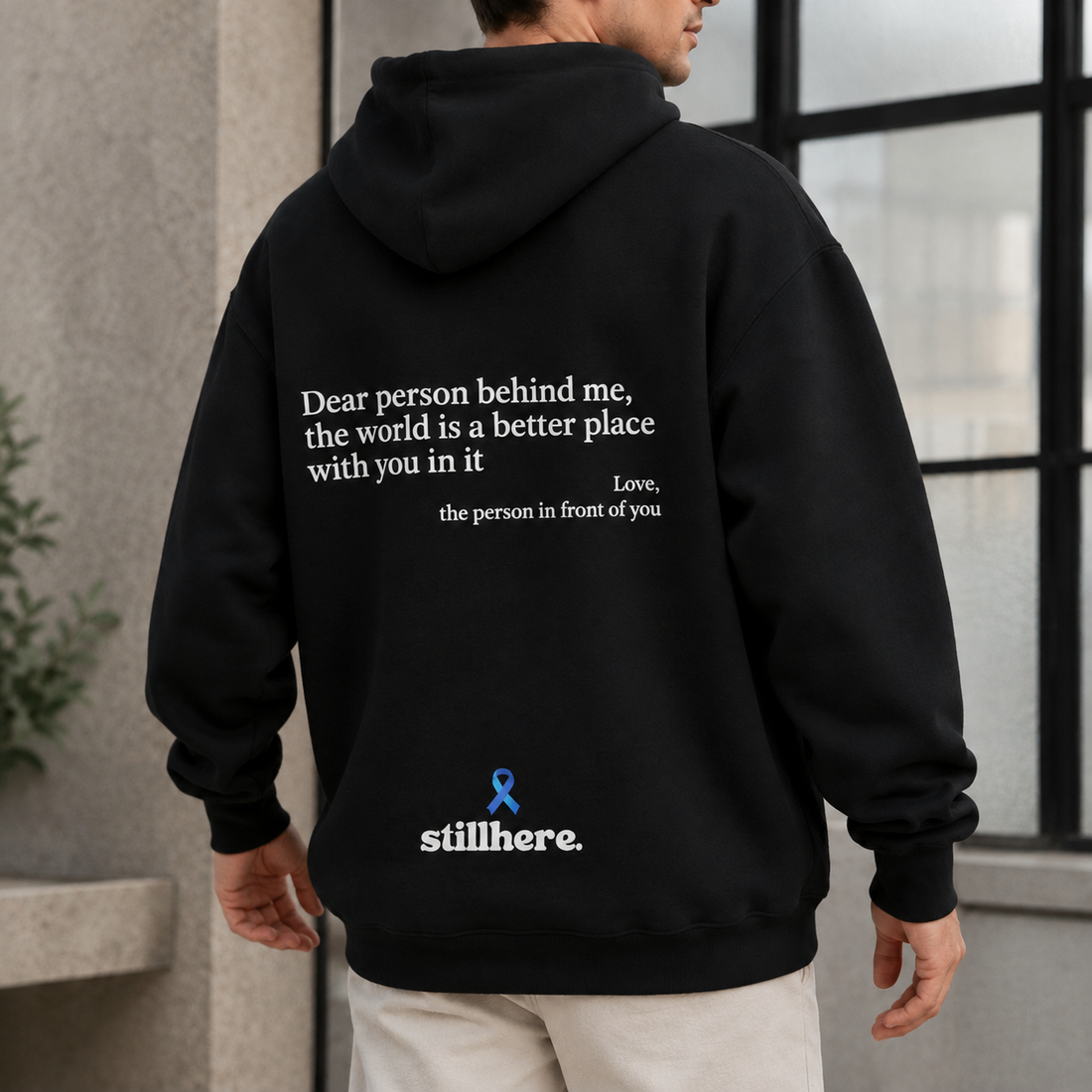 Frank Oversized Hoodie - Black