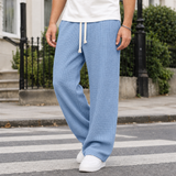 Ellis-Tate Relaxed Leg Pants - Sky Blue