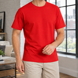 Colm Crewneck T-Shirt - Red