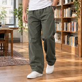 Brett-Cole Relaxed Pants - Army Green